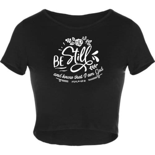 New Women Tee Appliques Cotton Short Skinny Casual Daily T-Shirts