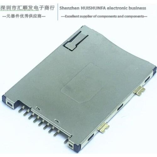 SIM card seat self-loading 8 +1 tablet computer SIM self-loading card mobile phone card 9P card seat