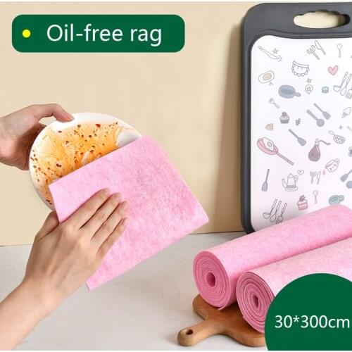 Cleaning Rags for the Kitchen Microfiber Decontamination Home Washing Dish Cloths Towel Tableware Scouring Pad