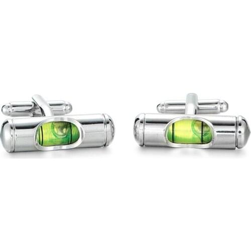 High quality fashion jewelry brand mens shirts Cufflinks green beads Cufflinks new design style luxury French shirt accessories