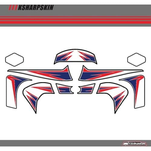 Rear Fairing Number Board KSHARPSKIN 3D Gel Protector for HONDA CBR1000RR 2012
