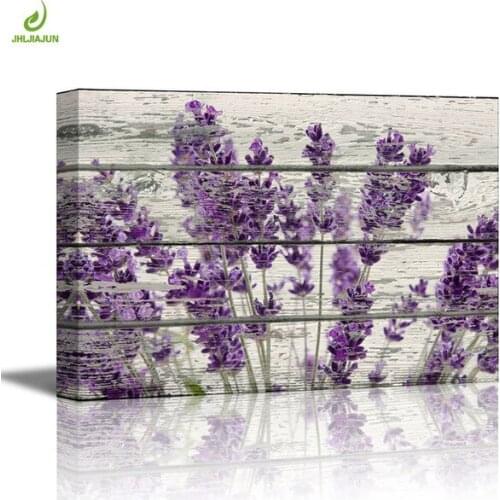1Panel Modern Canvas Art painting Flower Purple Flower Modular Flower And Honeysuckle HD Print Poster Picture Wall Art Interior
