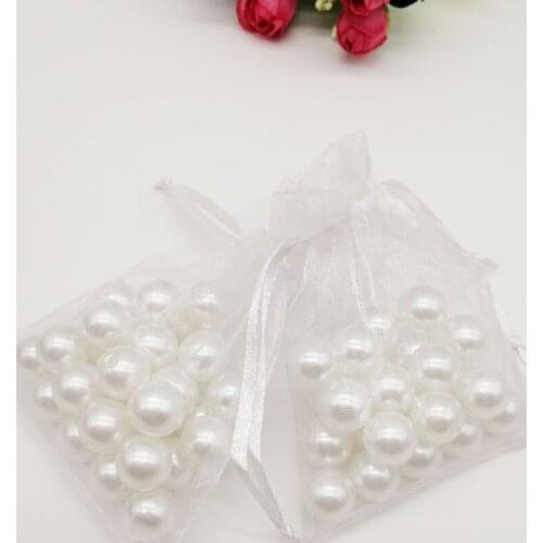 200pcs Organza Jewellery Bag Pouch 13x18cm Jewelry Packaging Display Drawstring Organza Bags Packaging For Jewelry Bags Pouch