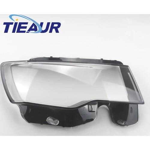 4Doors Headlight Transparent lens cover for Cherokee 14-18 Headlamp Clear Shell Replacement