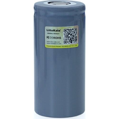 4 PCS LiitoKala 32700 3.2V 6500mAh LiFePO4 rechargeable battery cell LiFePO4 55A discharge battery for backup power flashlight