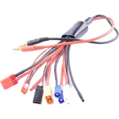 8 In 1 Multi Cable RC Battery Charge Lead Battery Adapter