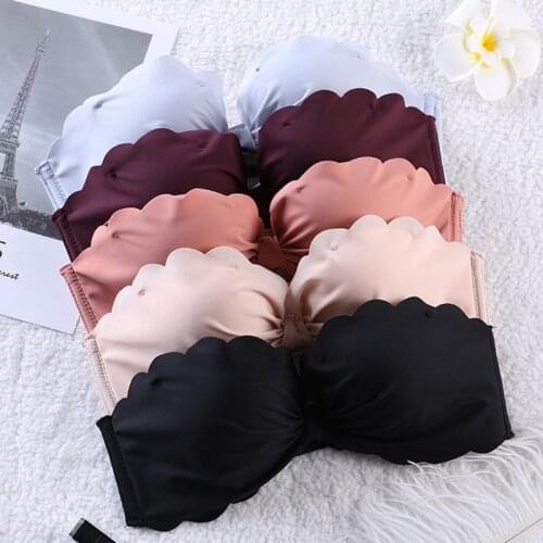 Women Seamless Bra Push Up Lingerie Wire Free Bralette One-Piece Seamless Sexy Padded Bra Dropshipping