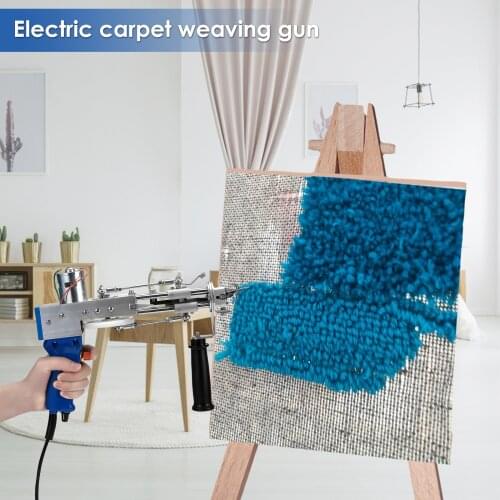 Electric Carpet Tufting Gun Hand Gun Carpet Weaving Flocking Machines Weaving Flocking Machines Loop Pile Cut Pile TD-01 TD-02