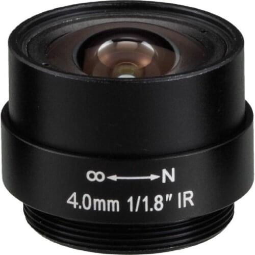 F1.8 4mm 1/1.8"CS Fixed 5MP CS Fixed Iris cctv camera lens for video cctv camera surveillance system Smart security SL-0418MP