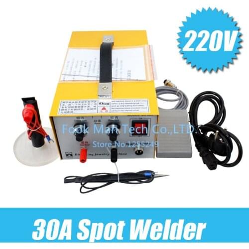 30 a pulse laser spot welding junctions, welding machine, necklace tiny line welding jewelry equipment
