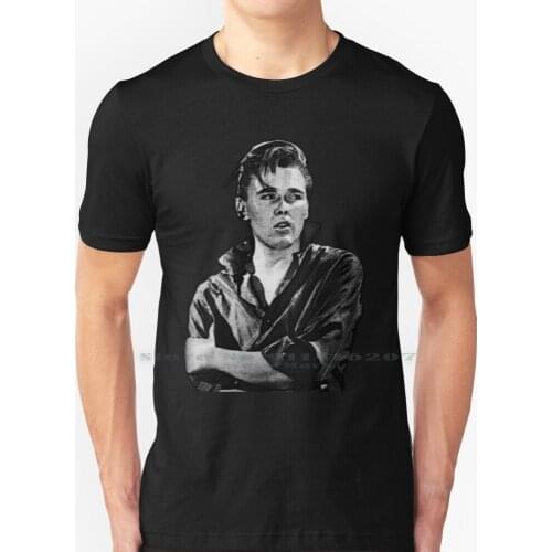 Billy Fury Play It Cool T Shirt 100% Pure Cotton Billy Fury Play It Cool N Roll Rocker Singer 1950s 1960s Cool Teddy Boys