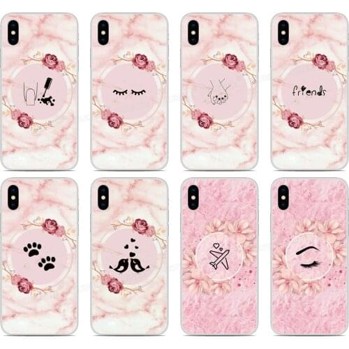 Marble Pink Rose Cover ForZTE Blade A7 A5 A3 L8 2019 2020 Axon 11 SE 10 Pro 5G A7s V10 V2020 Vita 20 Smart Libero S10 Phone Case