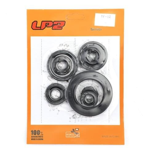 Areyourshop for Honda CR250R CR250 CR 250 250R 2002-2004 2003 Engine Oil Seal Kit Set 9pcs Seals Motorcycle Accessories