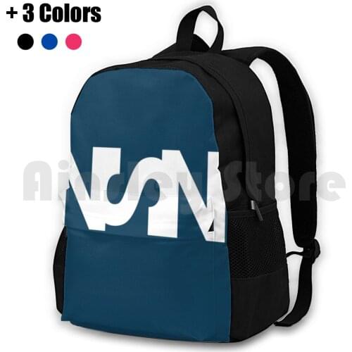 Non-Stop Merch Outdoor Hiking Backpack Waterproof Camping Travel Nsn Non Stop Gmod Gaming Garrys Mod Steam Darkrp Merz Non Fun