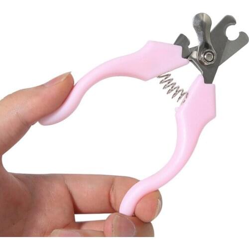 New Pet Cat Dog Nail Clipper Cutter with Sickle Stainless Steel Grooming Scissors Clippers for Pet Claws Dog Supplies