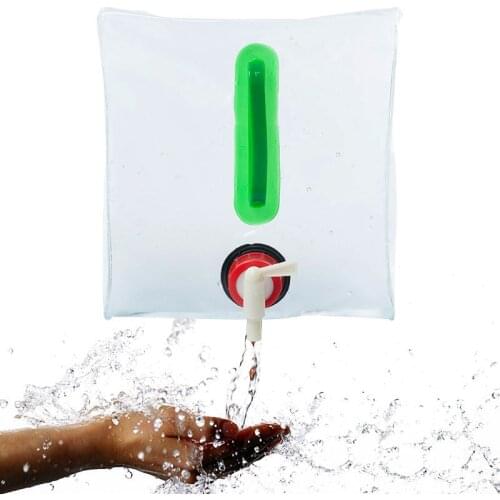 Outdoor Simple Bucket, Picnic Water Bag, Outdoor Special Camping Portable Large Capacity 20L Oversized Folding Drinking Bucket