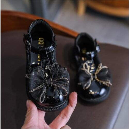 Girl Princess Bow Sandals Girls Party Wedding Shoes For Kids Girls Princess Bow Sandals