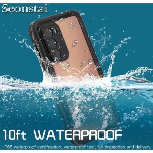 Waterproof Case For Huawei P40 pro Cases Soft Clear Dustproof Diving Armor For p40 plus Cover Shockproof Phone Underwater Coque
