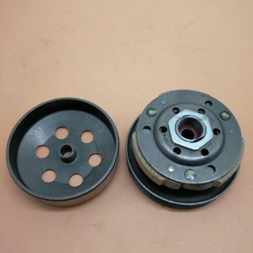 GOOFIT Complete Clutch Assembly Rear Clutch Driven Pully for GY6 49cc 50c 139QMB