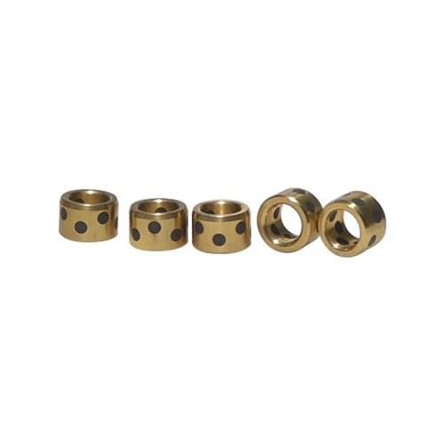 10mmx12mmx10mm linear graphite copper set bearing alloy bushing oil self-lubricating JDB 10x12x10 1pcs