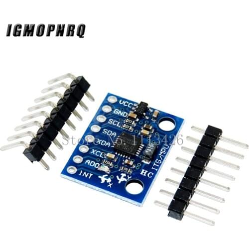 10PCS/Lots Standard I2C GY-521 MPU-6050 MPU6050 Module 3 Axis Analog Gyro Sensors + 3 Axis Accelerometer Module