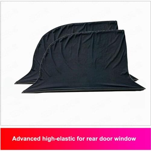 2 pcs Car Window Cover Net Auto 5 Size Front Rear Back Side Window Sun Shade Anti-mosquito Sunshade Net Mesh Curtain for SUV BWM
