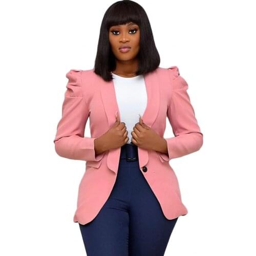 2020 Fashion Women Suits Autumn Plus Size 3XL Office Work Wears Slim Black White Houndstooth Blazer And Cardigans Ladies Jackets