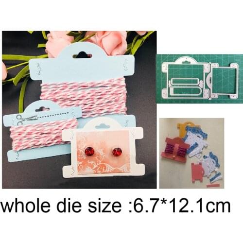 Craft dies Handle Label Frame Metal Cutting Dies For DIY Scrapbooking dies Paper Cards Decorative Embossing Folder Stencils dies