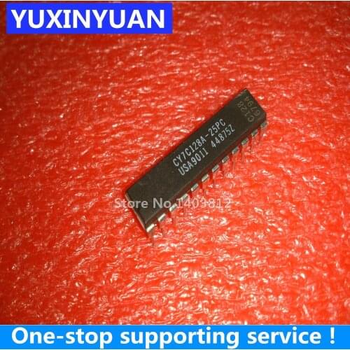 CY7C128A-25PC CY7C128A CY7C128 DIP24 1PCS