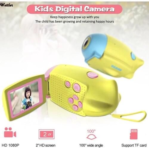 Kids Handheld Mini DV 1080P Vlogging Camara Fotografica Digital Photo Video Camera Camcorder Education Toys Children Best Gift