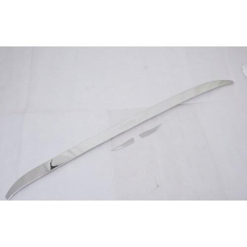 Chrome rear trunk streamer For 2014 UP Jeep Renegade