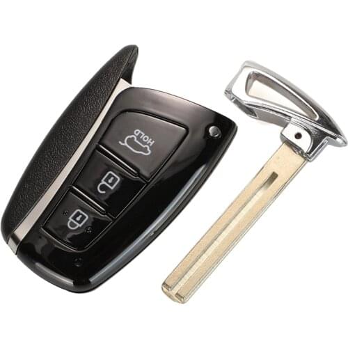 XIEAILI OEM 3Button Keyless Entry Smart Key Shell For Hyundai I45/New Santafe/Solaris/Tucson/Accent K121