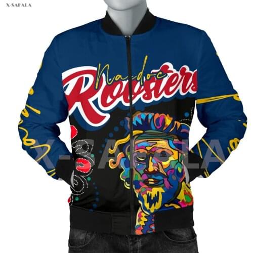 Rooster Dragon Skull Tattoo Animal 3D Printed Men Women Bomber Jacket Zipper Casual Harajuku Streetwear Tracksuits Thick Coats