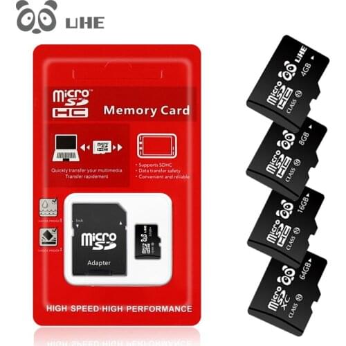 Wholesale Class10 Memory Card 64G 32G Micro SD Card 16GB 8GB Microsd Flash TF Card Pen Drive Flash Memory