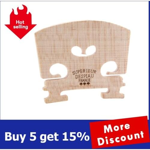 Genuine Aubert High Quality Durable Violin Bridge Maple Material for 4/4 Size Violin Accessory Musical Instrument Parts