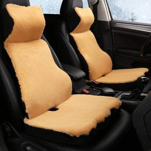 KKYSYELVA Car Headrest Pillow Neck Pillows Lumbar Support for Office Chair Waist Back Support Car Styling Interior Accessories