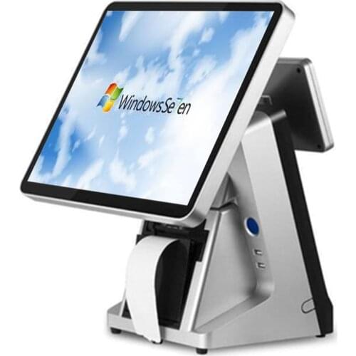 Factory sales Cash Register for restaurants VFD printer 15 inch touch screen POS system POS terminal for massage