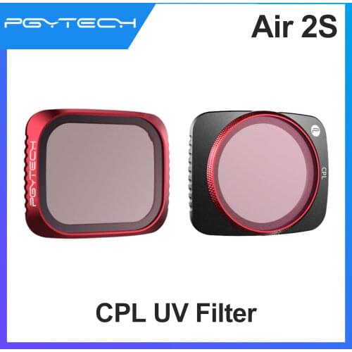 PGYTECH CPL UV Filter for DJI Mavic Air 2s Professional Drone Camera Gimbal Lens Filters Air 2s Accessories