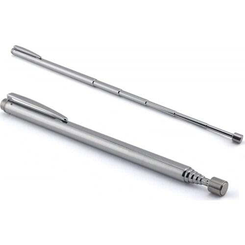 3PCS Mini Portable Telescopic Magnetic Magnet Pen Extendable Pickup Rod Stick For Picking Up Nut Bolt