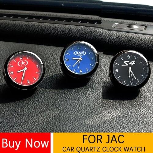 Car Quartz Clock Watch Modified Car Interior Electronic Quartz Watch For JAC J3 J4 J7 JS2 JS3 JS4 JS5 S2 S3 S4 S5 S6 S7 T6 T8