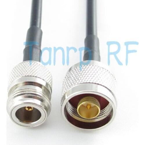 Freeshipping! 6FEET RF Pigtail coaxial jumper cable N female jack to N male plug RG58 cable 200CM Wholesale Promotion