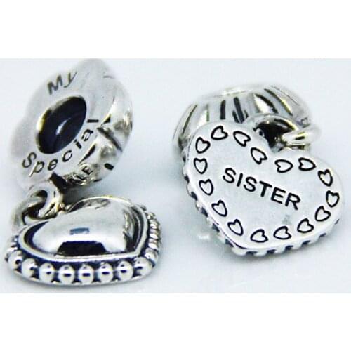 CKK 925 Sterling Silver Beads Jewelry Family Silver Charm With Translucent Violet Enamel Beads Fits Bracelets For Jewelry Making