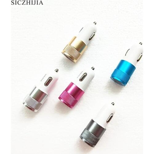 Dual USB Charger Digital LED Display 2.1A Aluminum Alloy for Jaguar XF XJS XJ XK S-TYPE X-TYPE XJ8 XJL XJ6 XKR XK8 X320 X308