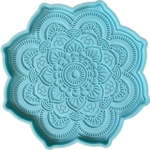 Tray Molds DIY Resin Coaster Molds Silicone Resin Tray Molds Epoxy Resin Casting Molds for DIY Casting Home Decoration