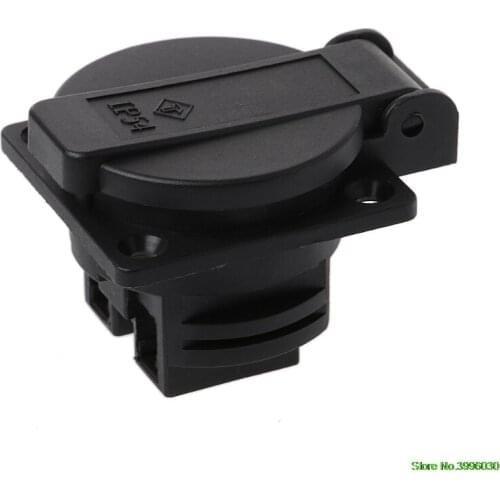 AC 250V 16A German Standard Power Outlet Single Plug Waterproof Wall Socket