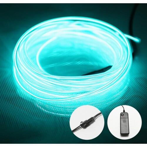 Neon Light El Led Neon Wire Under Car Flexible Soft Tube Lights Christmas LED Strip Sign Anime/Body Woman/Rooms Rope Light RGB