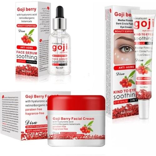 One SET Instant Wrinkle Remover Hyaluronic Acid Anti Aging Anti Firming Neck Chest Cream Eye Cream Spots Moisturing Skin Care