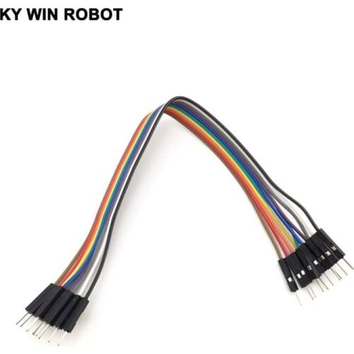 10pcs dupont cable jumper wire dupont line male to male dupont line 20cm 2.54MM 1P for arduino DIY KIT