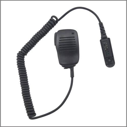 Walkie Talkie Remote Speaker Microphone with Audio Jack for Motorola GP328,GP338,GP340,GP140 GP280,GP339,HT1250,HT750,MTX850