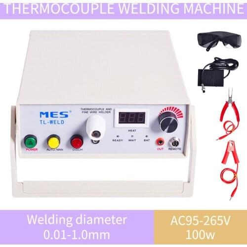 TL-WELD Thermocouple spot welder rechargeable thermocouple wire welding machine AC95-265V 0.01-1.0mm Welding diameter